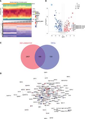 Identification of inflammation-related biomarkers in keloids